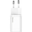 Įkroviklis Baseus Super Si 25W + Type-C 1.0m baltas TZCCSUP-L02