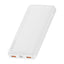 Išorinė baterija Power Bank Baseus Bipow 20W 10000mAh + MicroUSB 0.25m balta PPBD050502