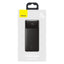 Išorinė baterija Power Bank Baseus Bipow 20W 20000mAh + MicroUSB 0.25m juoda PPBD050501