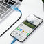 USB kabelis Baseus Cafule PD20W Type-C to Lightning 1.0m pilkas-juodas CATLKLF-G1