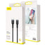 USB kabelis Baseus Cafule PD20W Type-C to Lightning 1.0m pilkas-juodas CATLKLF-G1