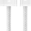 USB kabelis Baseus Dynamic USB-A to Lightning 2.4A 1.0m baltas CALD000402