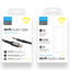 Audio adapteris Joyroom SY-A03 Type-C to 3.5mm 1.0m juodas
