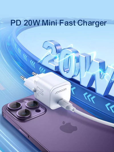 Įkroviklis Joyroom JR-TCF02 Type-C PD20W + Lightning 1.0m juodas