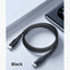 USB kabelis Joyroom S-1230M3 Type-C to Type-C 60W 1.2m juodas