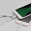 Adapteris Hoco UA10 MicroUSB to USB-A pilkas