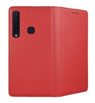 Dėklas Smart Magnet Xiaomi Redmi 11A/12C/Poco C55 raudonas