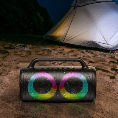 Bluetooth nešiojamas garsiakalbis Joyroom JR-MW02 40W juodas