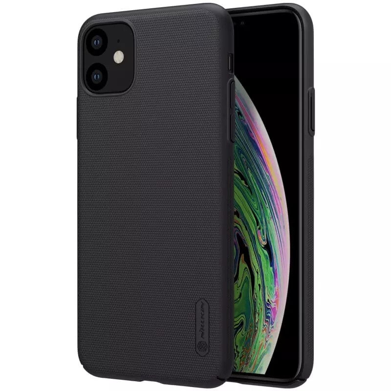 Dėklas Nillkin Super Frosted Shield Apple iPhone 11 juodas