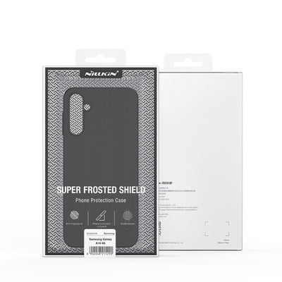 Dėklas Nillkin Super Frosted Shield Samsung A145 A14 4G mėlynas