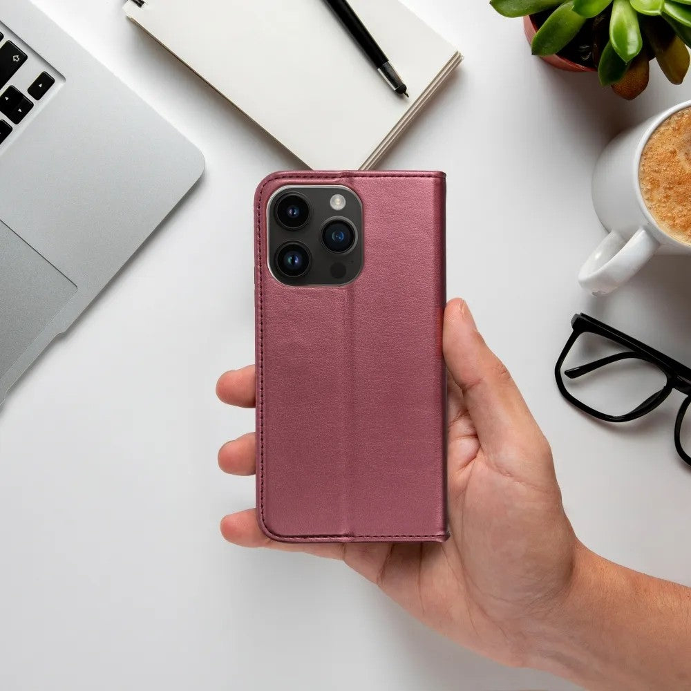 Dėklas Smart Magnetic Xiaomi Redmi Note 12 5G/Poco X5 5G bordo