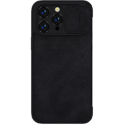 Dėklas Nillkin Qin Pro Leather Samsung S901 S22 5G juodas