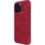 Dėklas Nillkin Qin Pro Leather Samsung S911 S23 5G raudonas