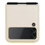 Dėklas Nillkin Qin Leather (Plain Leather) Samsung F721 Z Flip4 5G auksinis