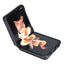 Dėklas Nillkin Qin Leather (Plain Leather) Samsung F721 Z Flip4 5G juodas