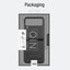 Dėklas Nillkin Qin Leather (Plain Leather) Samsung F721 Z Flip4 5G juodas