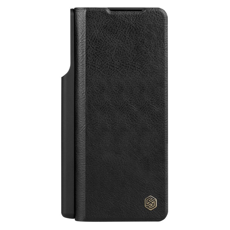 Dėklas Nillkin Qin Leather (Plain Leather) Samsung F926 Z Fold3 5G juodas