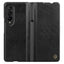 Dėklas Nillkin Qin Leather (Plain Leather) Samsung F926 Z Fold3 5G juodas