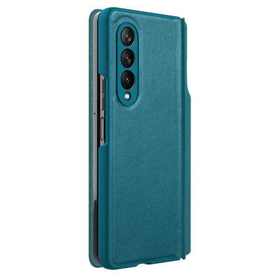 Dėklas Nillkin Qin Leather (Plain Leather) Samsung F926 Z Fold3 5G žalias