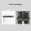 Dėklas Nillkin Qin Leather (Plain Leather) Samsung F926 Z Fold3 5G žalias