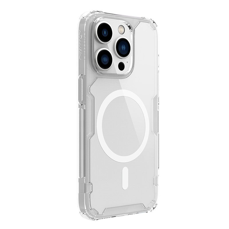 Dėklas Nillkin Nature TPU Pro Magnetic Apple iPhone 13 Pro Max baltas