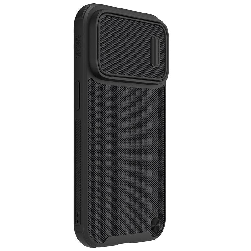 Dėklas Nillkin Textured Case S Apple iPhone 14 Pro juodas