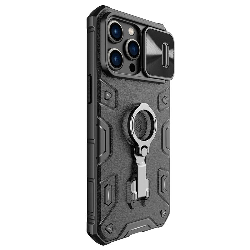 Dėklas Nillkin CamShield Armor Pro Apple iPhone 14 juodas