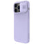 Dėklas Nillkin CamShield Silky Magnetic Silicone Apple iPhone 14 Plus šviesiai violetinis