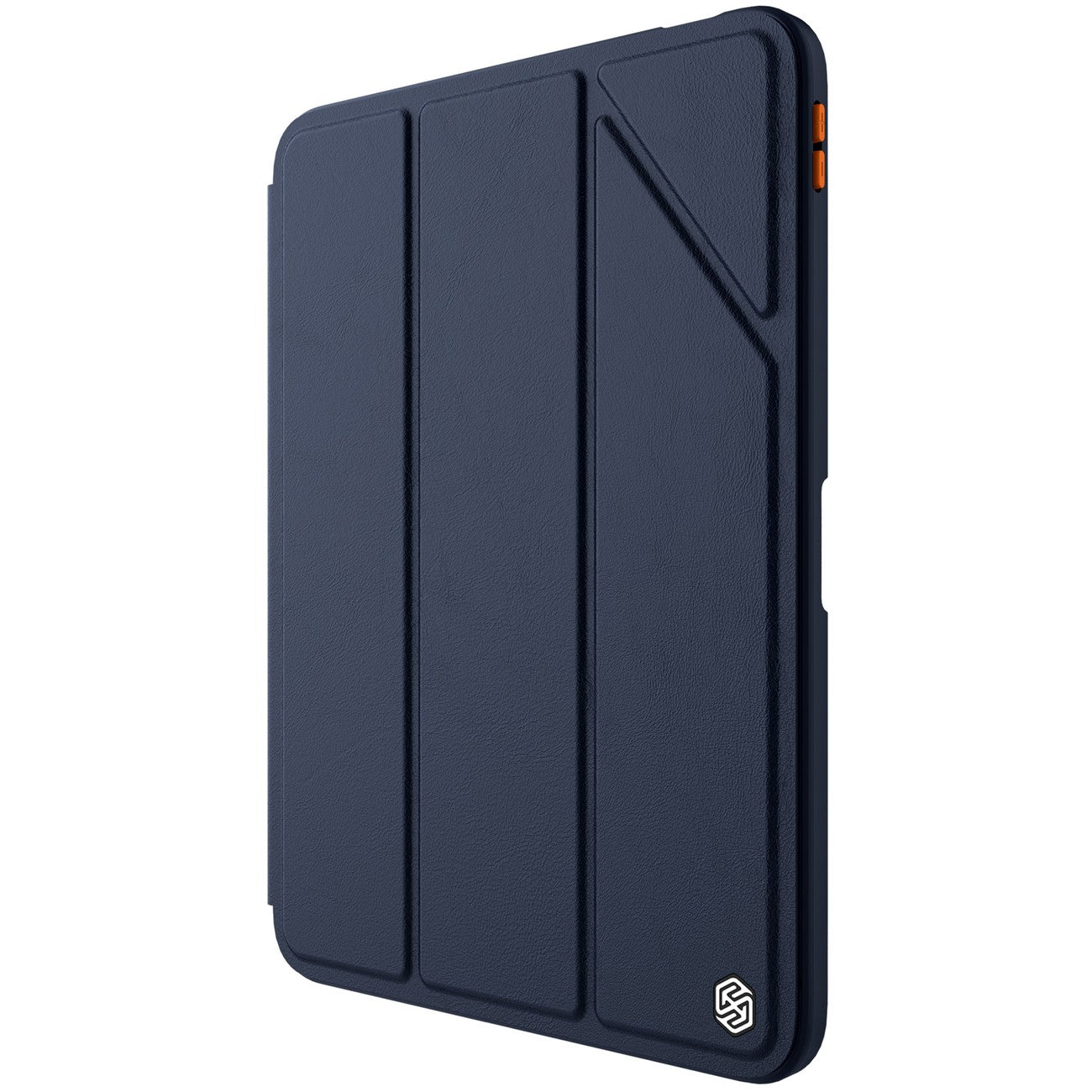 Dėklas Nillkin Bevel Leather Apple iPad 10.9 2022 mėlynas