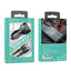 Automobilinis įkroviklis Borofone BZ14A PD20W+QC3.0 su 2 USB jungtimis (Type-C to Type-C) juodas