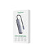 Adapteris Ugreen CM475 USB-C to USB-C + 3xUSB-A + RJ45 pilkas