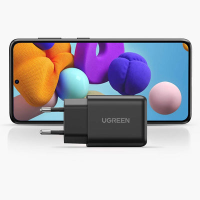 Įkroviklis Ugreen CD122 USB-A 18W 3A juodas