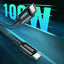 USB kabelis Ugreen US300 USB-C to USB-C 5A 100W 1.0m juodas