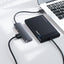 USB šakotuvas Ugreen CM219 USB-C to 4xUSB-A (USB-C Power Supply) pilkas