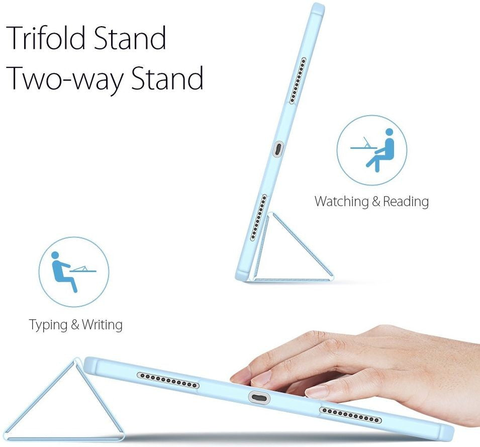 Dėklas Dux Ducis Toby Samsung X510/X516 Tab S9 FE mėlynas