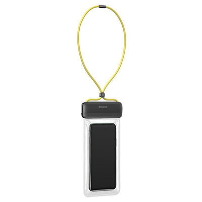 Atsparus vandeniui dėklas Baseus Lets Go Slip Cover Waterproof Bag geltonas ACFSD-DGY