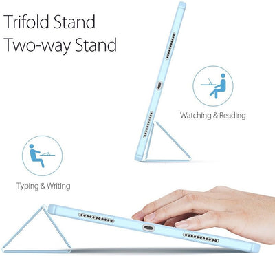 Dėklas Dux Ducis Toby Samsung X610/X616 Tab S9 FE Plus mėlynas
