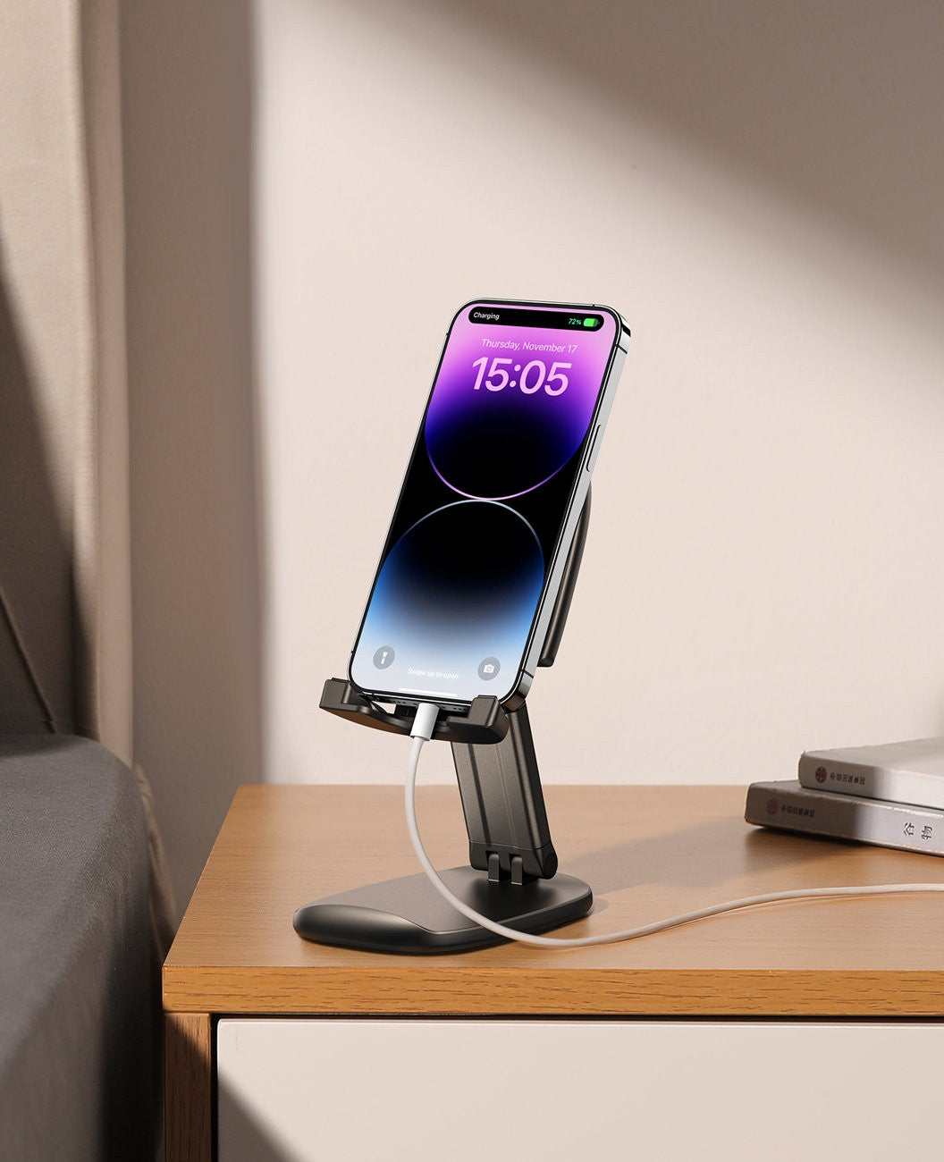 Telefono laikiklis Joyroom JR-ZS371 juodas