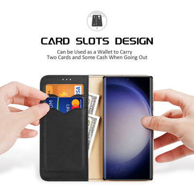 Dėklas Dux Ducis Hivo Samsung S928 S24 Ultra raudonas