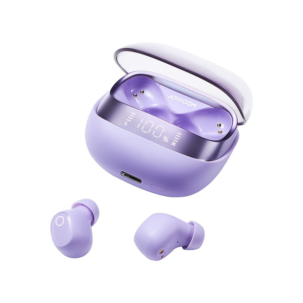 Belaidės ausinės Joyroom TWS JR-DB2 violetinės