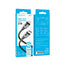 USB kabelis Borofone BX101 USB-C to Lightning 1.0m juodas