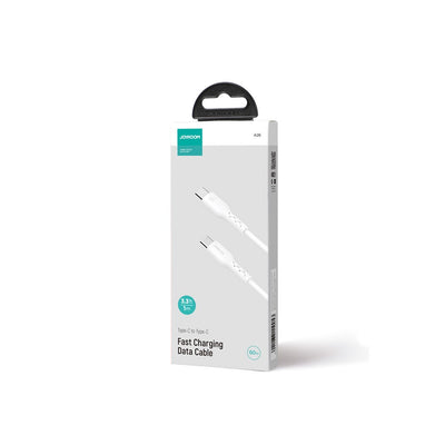 USB kabelis Joyroom SA26-CC3 USB-C to USB-C 60W 1.0m baltas