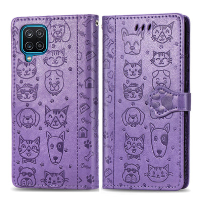 Dėklas Cat-Dog Samsung A556 A55 5G violetinis