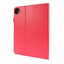 Dėklas Folding Leather Lenovo Tab M10 Plus 3rd Gen TB125FU/TB128FU/TB128XU 10.6 raudonas