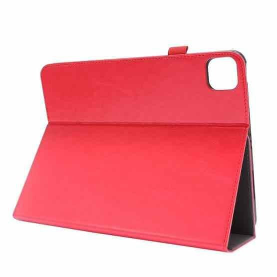 Dėklas Folding Leather Lenovo Tab M10 Plus 3rd Gen TB125FU/TB128FU/TB128XU 10.6 raudonas