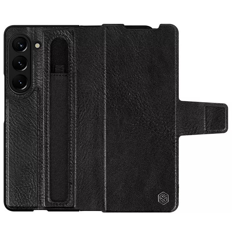 Dėklas Nillkin Aoge Leather Case Samsung F946 Z Fold5 5G juodas