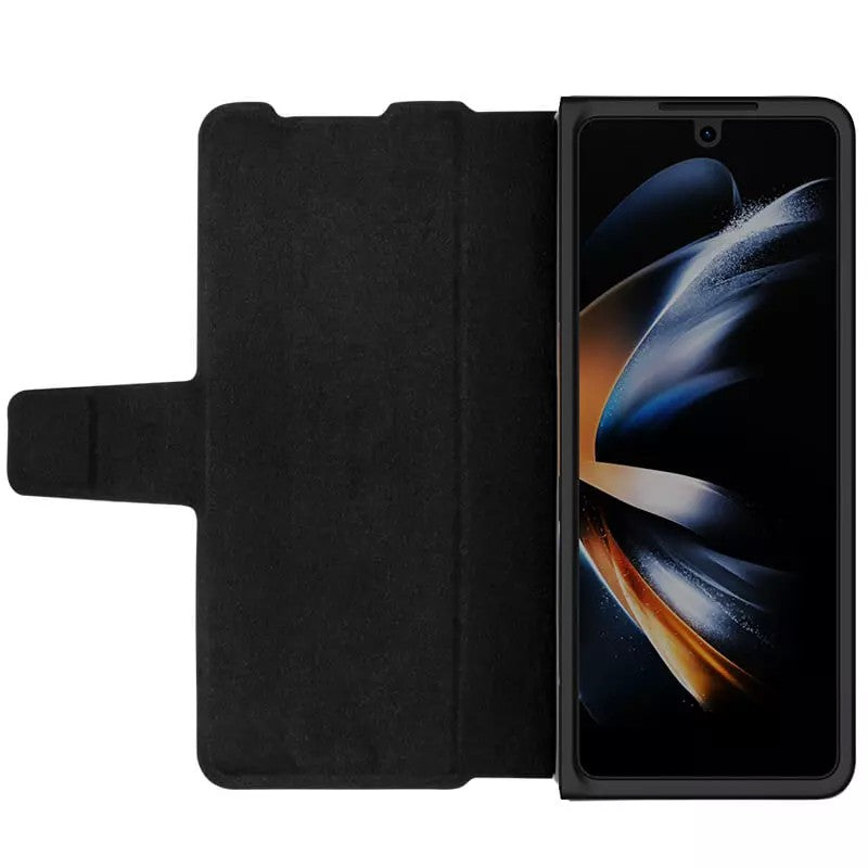 Dėklas Nillkin Aoge Leather Case Samsung F946 Z Fold5 5G juodas