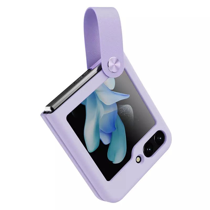 Dėklas Nillkin Flex Flip Samsung F731 Z Flip5 5G violetinis