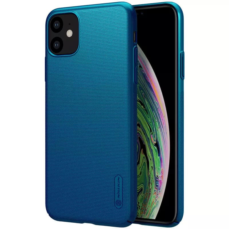 Dėklas Nillkin Super Frosted Shield Xiaomi Redmi Note 12 5G/Poco X5 5G mėlynas