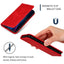 Dėklas Business Style Samsung G556 Xcover7 raudonas